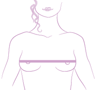 Standing Bust Measurement